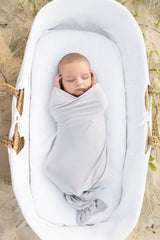 Bamboo Swaddle Blanket for newborns Cloud | essentially bub