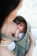 The bubbahood™ - Olive | Bamboo Breastfeeding Cover Essentially Bub