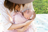 essentially bub | Dusty Pink Bamboo Swaddle